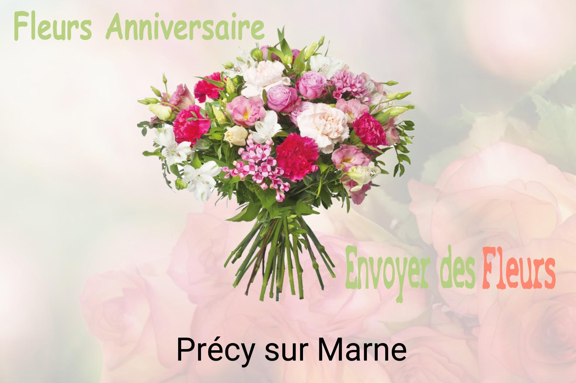 Bouquet de fleurs d’anniversaire livré à Précy-sur-Marne