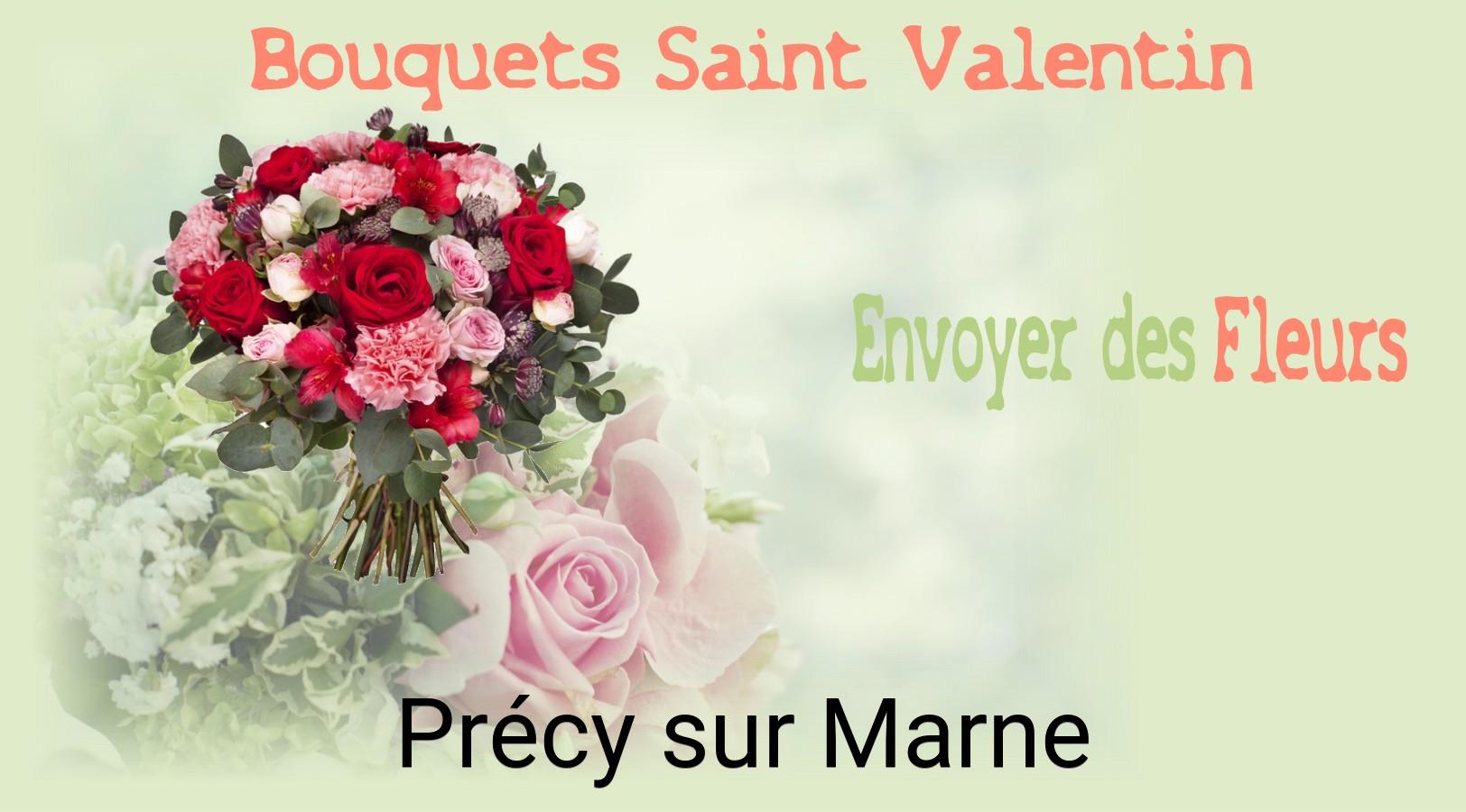Roses de Saint-Valentin livrées à Précy-sur-Marne